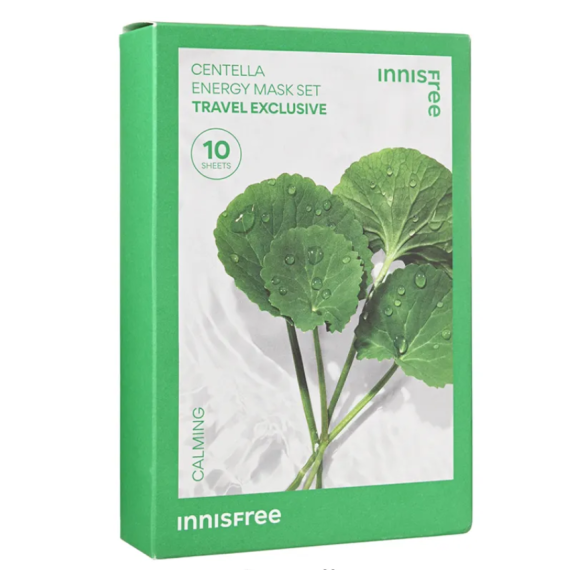 innisfree|Energy Mask Set - Centella 10 pcs【Parallel Import Product】