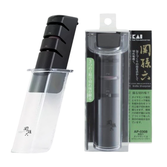 KAI|3 STAGE KNIFE SHARPENER AP-0308 (MADE IN JAPAN)