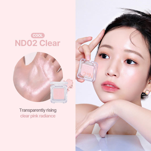 2aN|Pure Glash Highlighter 貝殼閃耀高光 #ND02 Clear/BL01 Wave【平行進口產品】