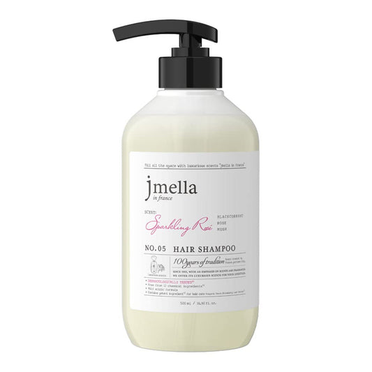 Jmella|Hair Shampoo 500ml - No.1 Blooming Peony / No.4 Queen 5 / No.05 Sparkling Rose