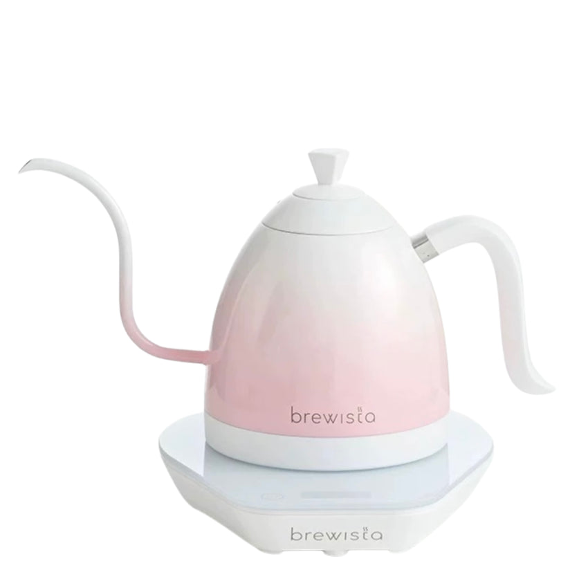 【組合優惠】BREWISTA|櫻花粉限定手沖套裝 (PRO手沖壺+濾杯+下壺) **套裝額外加送100張Hario濾紙 (VCF-01-100M)