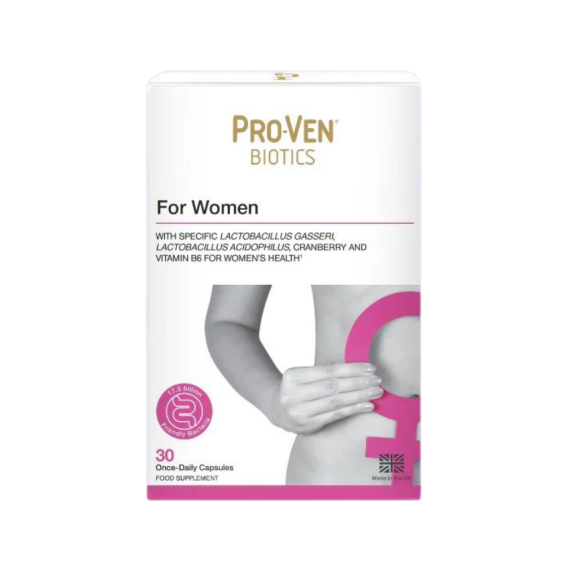 ProVen Biotics|【英國本土版】女性專用益生菌 + 蔓越莓 (30粒) 英國品牌益生菌【平行進口產品】