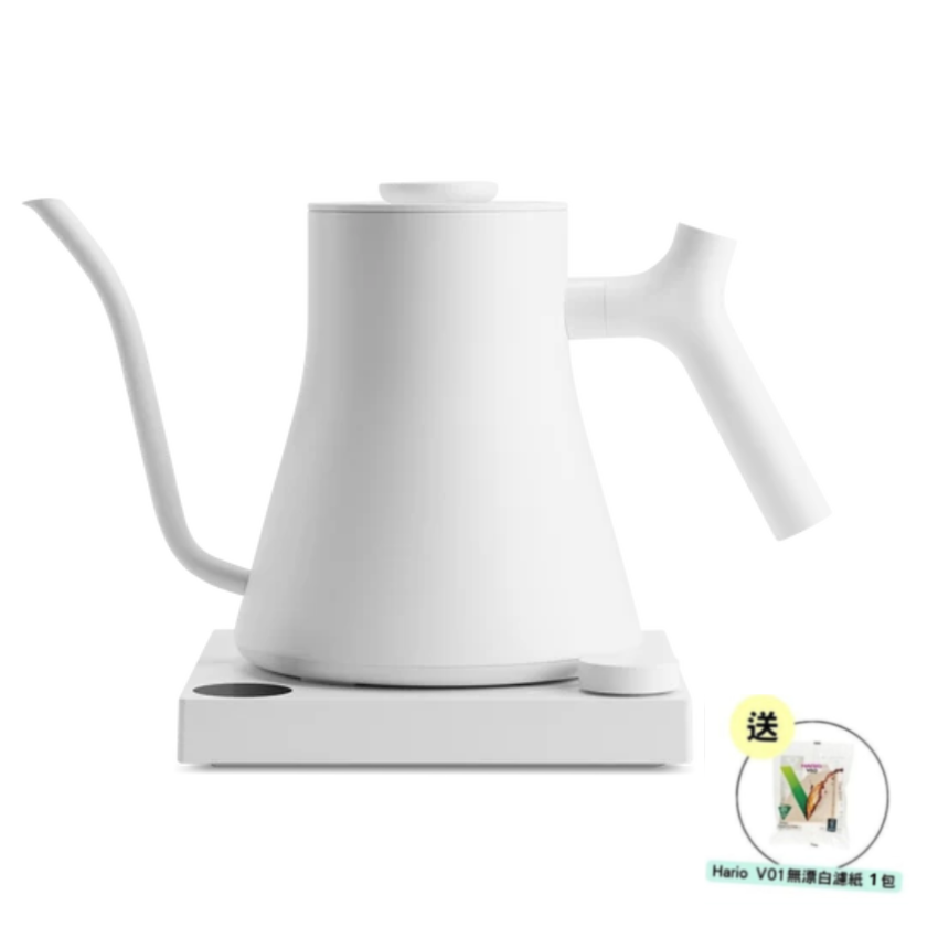 FELLOW|Stagg EKG PRO Electric Kettle (900ml) - Black/White *Free Hario Filter Paper 40pcs*【2 Year Warranty Year】