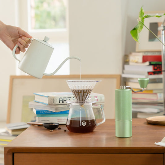 TIMEMORE 泰摩 | 栗子 C3s 手搖咖啡磨豆機 一體化全金屬機身 20g容量 (三色可選)【1年保養】