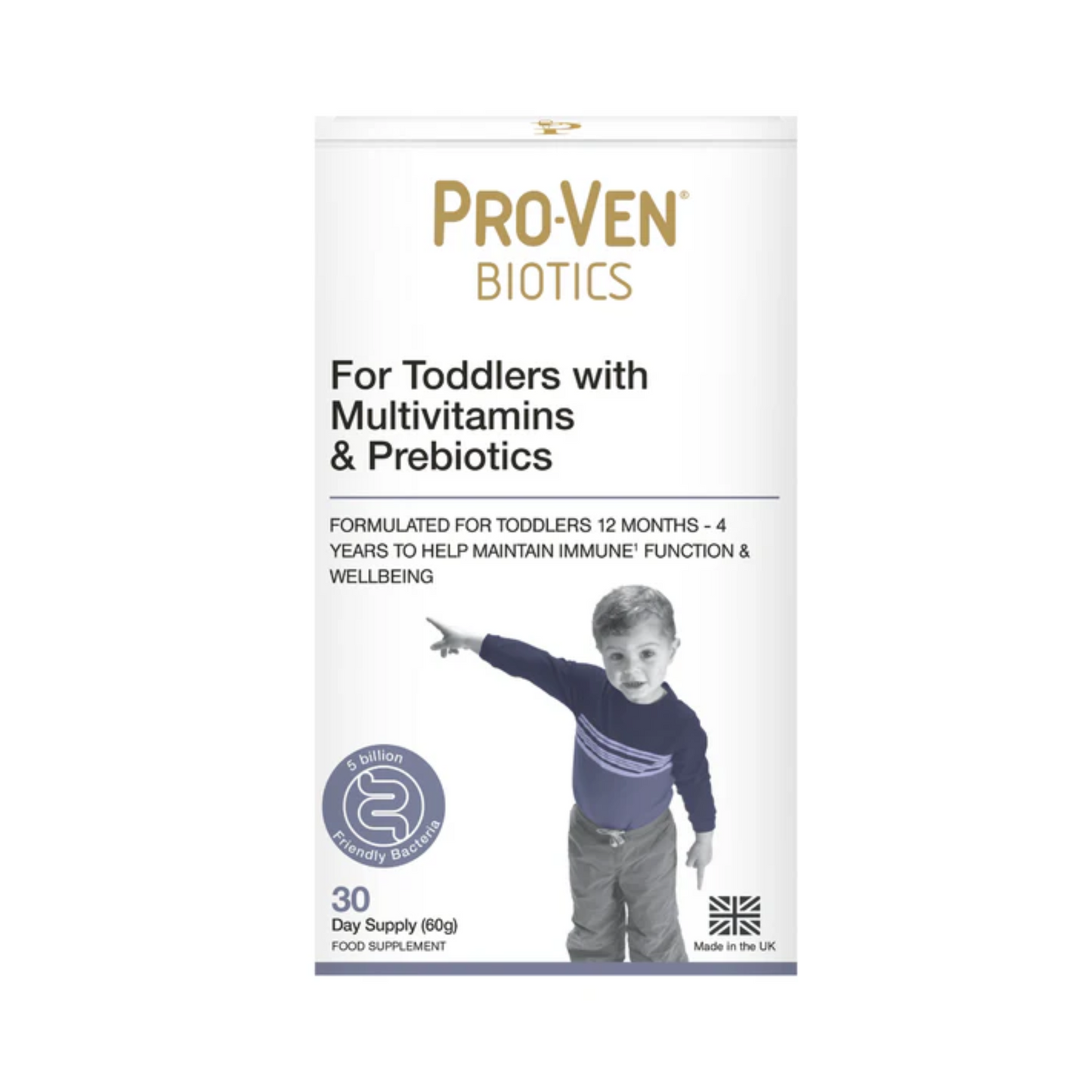 ProVen Biotics | 【UK version】For Toddlers 30 Day Supply 60g berry-flavoured powder【Parallel Import Product】