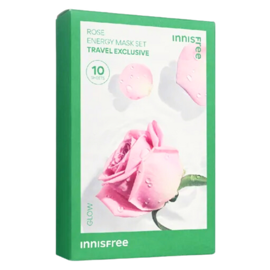innisfree|Energy Mask Set - Rose 10 pcs【Parallel Import Product】