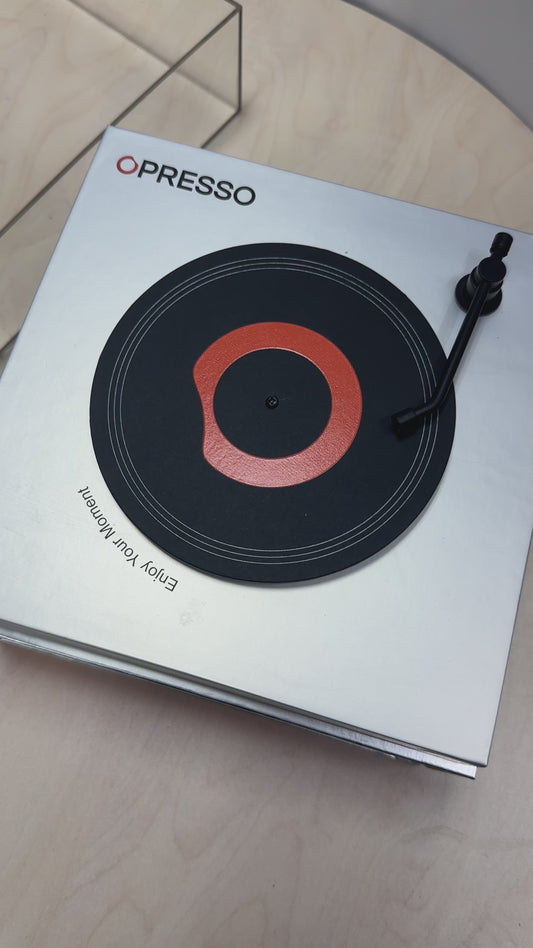 Opresso|Enjoy Your Moment Belgian Coffee Capsule Music Gift Box (Nespresso Compatible)