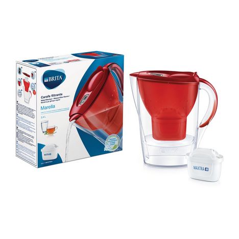 BRITA | Marella Cool Water Filter Jug 2.4L 濾水壺 - 紅【香港行貨】
