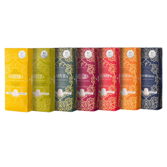 TE@ESPRESSO | 7 Boxes Tea Capsules Set (Compatible Nespresso)