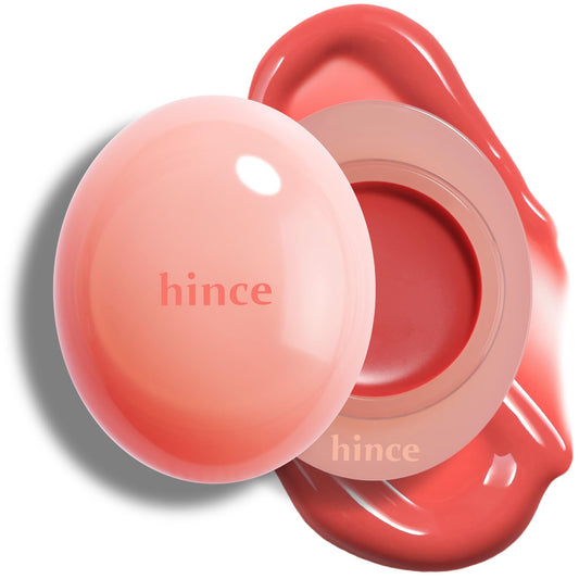 Hince｜Raw Glow Dewy Ball Lip Gloss 水盈露珠唇頰多用蜜 - 01 Raw Rose Dew/05 Hug Dew/08 Fig Rain｜腮紅、唇膏｜【平行進口產品】