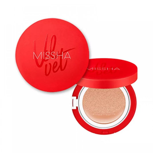 MISSHA｜紅絲絨完美遮瑕氣墊 15gSPF50+ PA+++ #21