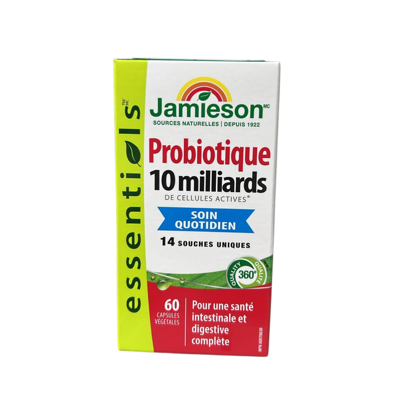 Jamieson | 10 Billion Probiotics 60 Capsules [Parallel Import Product]