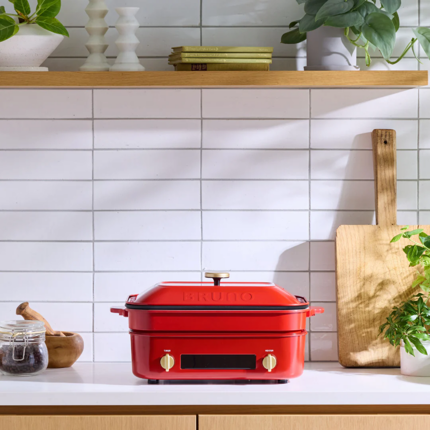 BRUNO｜Digital Hot Plate BOE123 - White [Hong Kong Licensed Product｜1 Year Warranty]