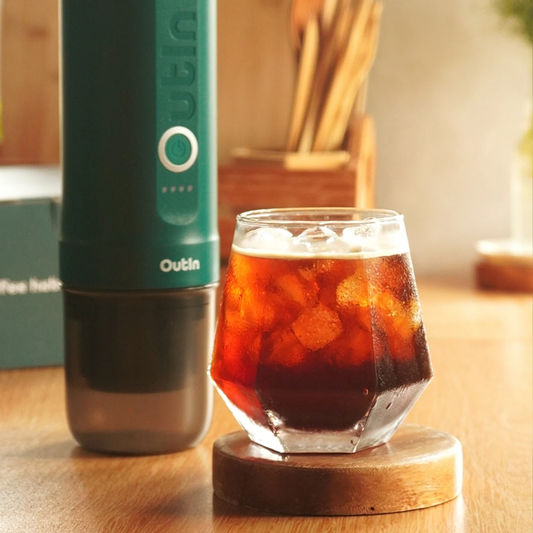 OutIn｜Nano Espresso 無線便攜濃縮咖啡機 20Bar高壓自動加熱冷水並萃取【香港行貨｜1年保養】