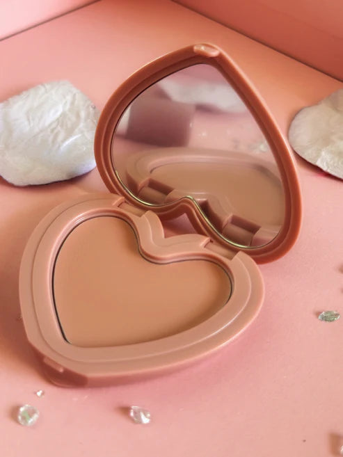 lilybyred｜Luv Beam Cheek Balm Dewy Drop Cheek Gift Box 甜美心型腮紅膏禮盒 Soft Glow 系列 #11/12 裸粉光【平行進口產品】