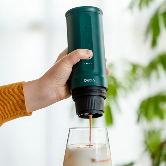 OutIn｜Nano Espresso 無線便攜濃縮咖啡機 20Bar高壓自動加熱冷水並萃取【香港行貨｜1年保養】