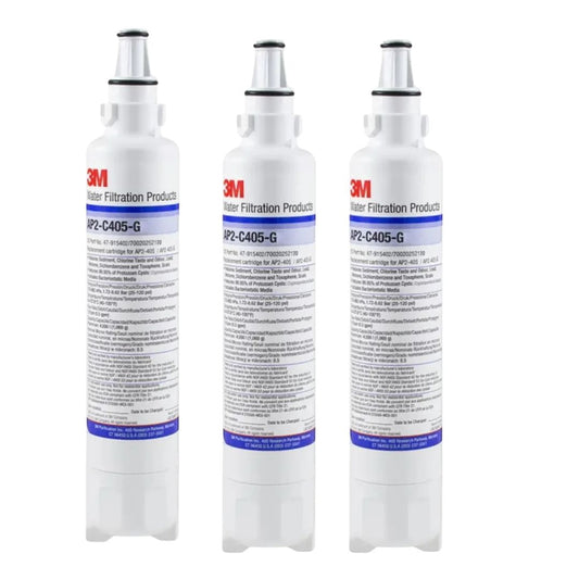 【3件】3M | 家用濾水系統 替換濾芯 AP2-C405-G【平行進口產品】 適用於AP Easy C-LC/Complete濾水系統 Replacement Water Filter Cartridge *新舊包裝隨機發貨