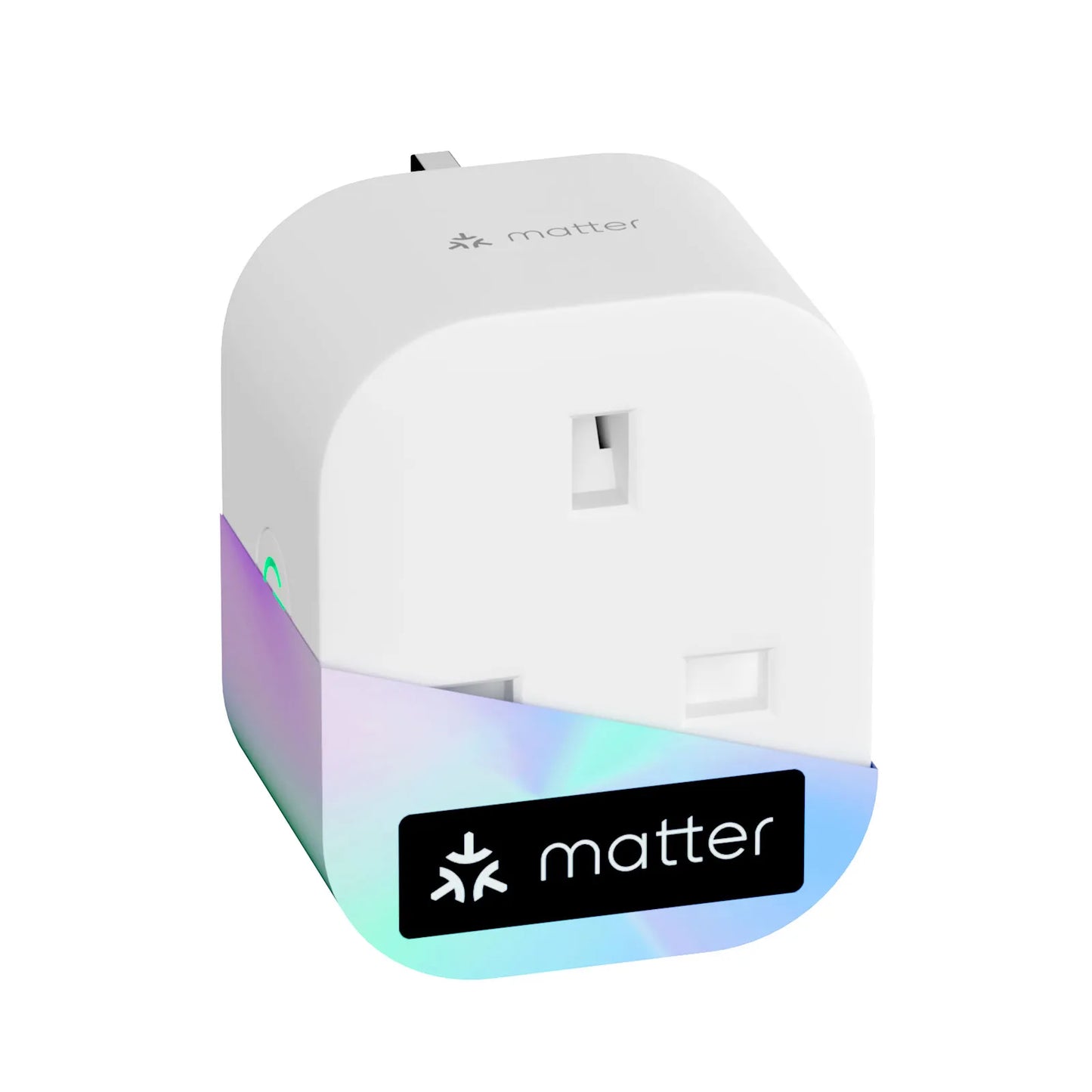 Meross｜MSS315 Matter 智能插座 Mini（英規UK版本）｜實時電量監測 跨平台智慧家庭控制【香港行貨｜1年保養】