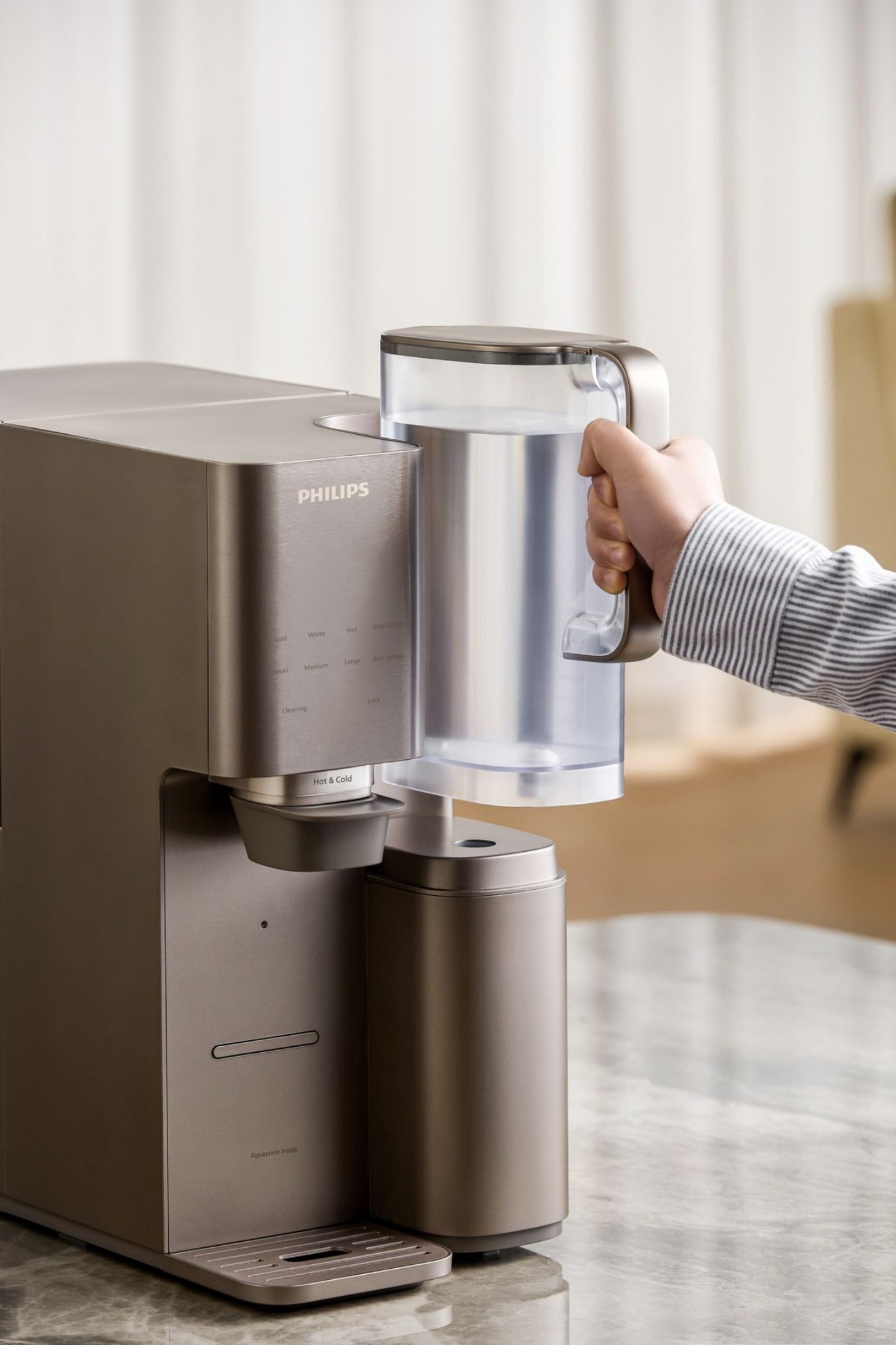 Philips｜ADD6951BR/90 即熱式 RO純淨冷熱飲水機 (配備茗茶咖啡專用配件)【香港行貨｜2年保養】