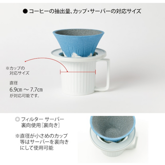 COFIL｜Mount Fuji Ceramic Coffee Dripper *Ceramic Holder
