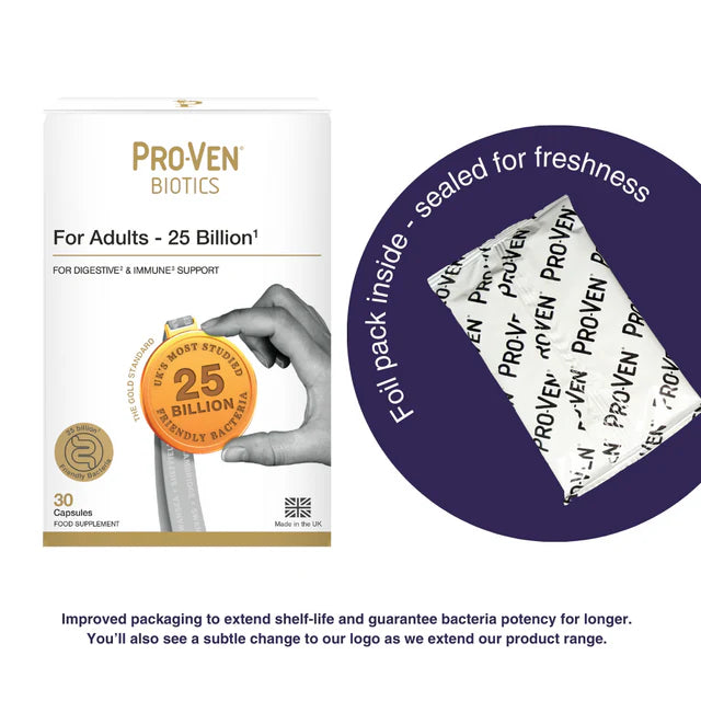 ProVen Biotics｜【英國本土版】 成人250億益生菌 30粒【平行進口產品】