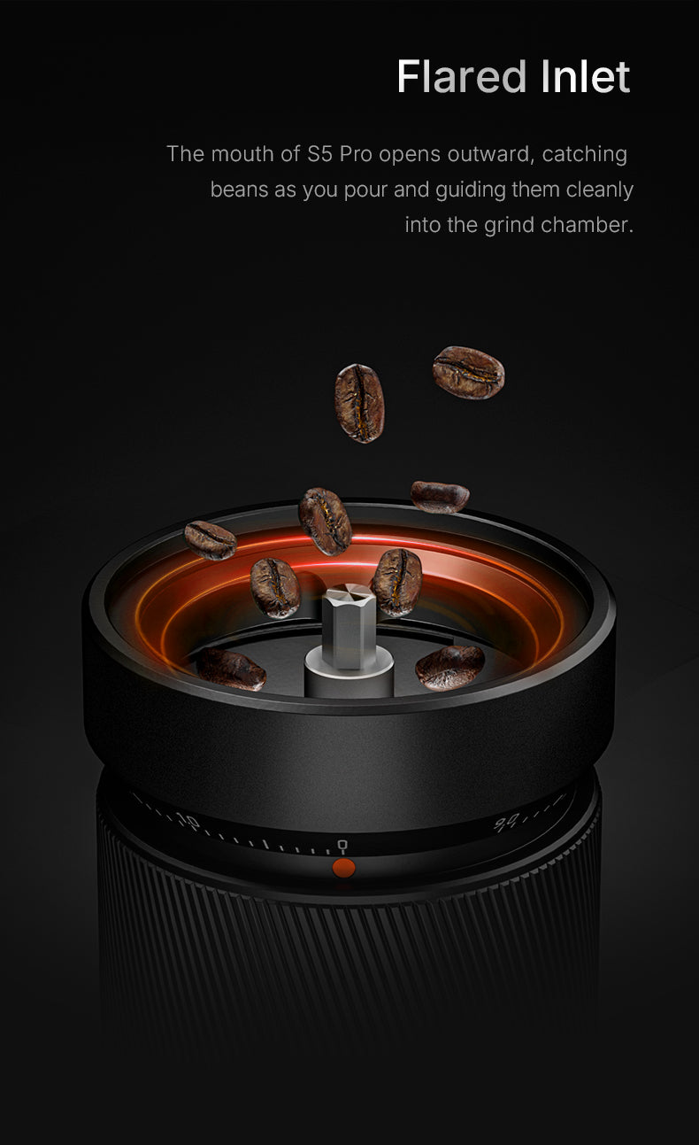 TIMEMORE 泰摩 | S5 PRO 栗子旗艦級 48mm 錐刀咖啡磨豆機 手搖磨豆機 Coffee Grinder【品牌授權｜香港1年保養】
