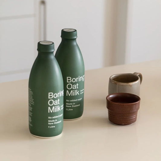 Boring｜Barista Grade Oat Milk 咖啡師燕麥奶 1L【香港行貨】紐西蘭燕麥 無添加糖｜Best Before: 05/2026