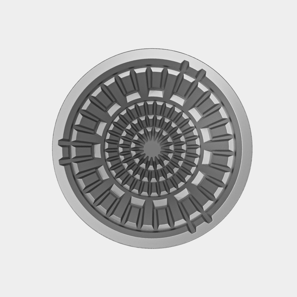 TIMEMORE | ICE EYE Pour-Over Dripper (VECTOR V-shaped metal version 01) [Co-designed with Matt Winton, World Brewers Cup Champion]