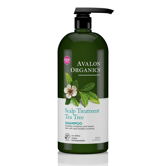 Avalon Organics | 茶樹頭皮調理精油洗髮精 洗頭水 946ml【平行進口產品】
