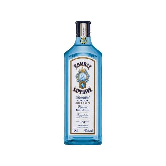 Bombay Sapphire｜London Dry Gin 孟買藍寶石氈酒琴酒 Bombay Gin (ABV 40%) 1L【香港行貨】