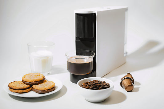 Opresso | Slim 20 Bar Capsule Coffee Machine, compatible with Nespresso | Can brew coffee or tea