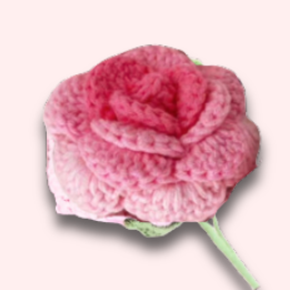 OTL Mall｜Pink knitted roses