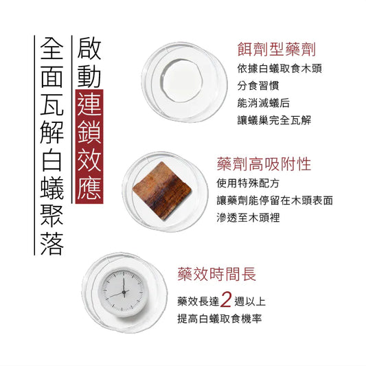 福來朗 | 白蟻噴霧 - 500ml｜餌劑型連鎖滅蟻 兩週瓦解白蟻巢穴