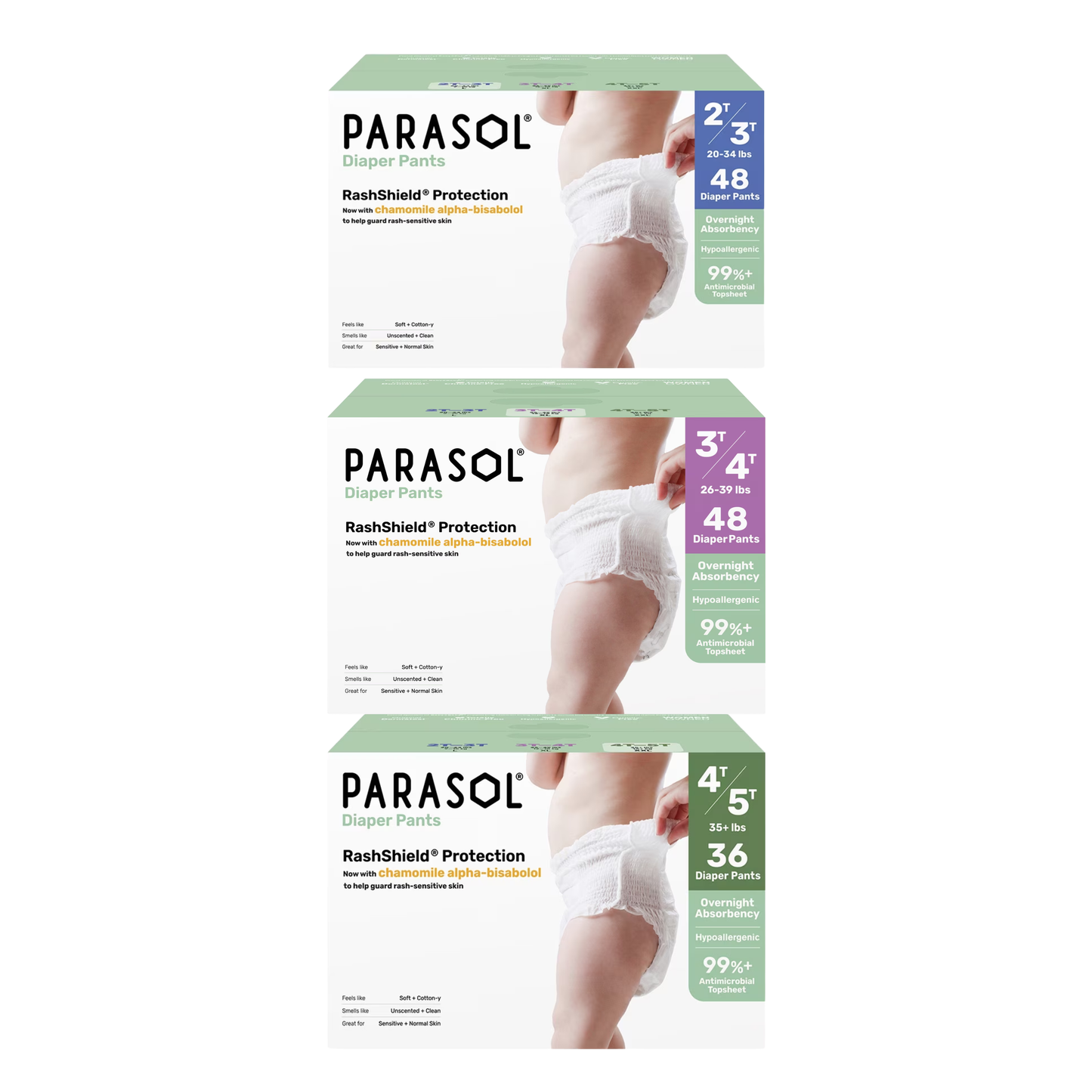 Parasol｜美國 Clear+Dry 天然超透氣水凝紙學習褲【原裝行貨】