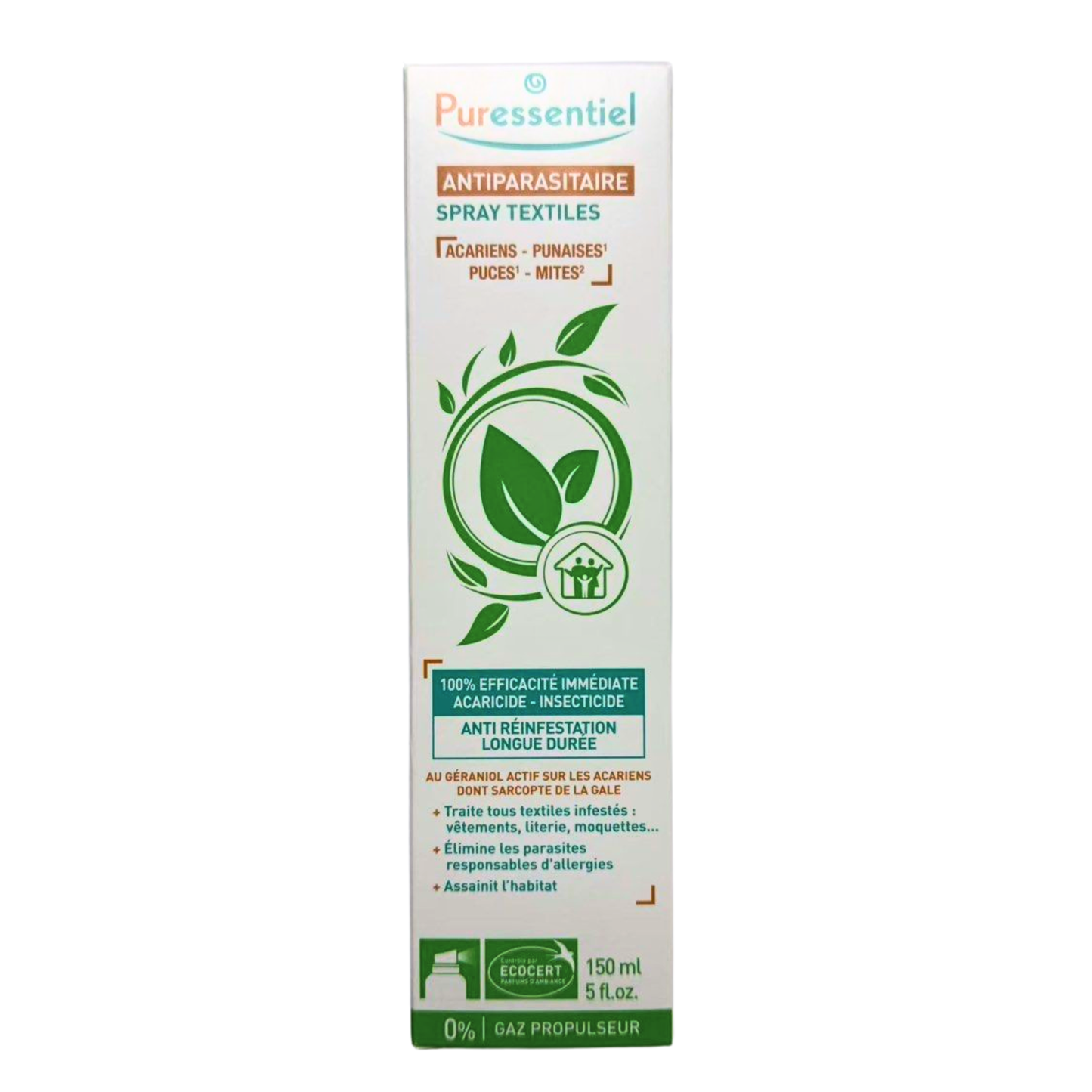 Puressential Fabric Anti-Mite Spray 150ml [Parallel Import Product]