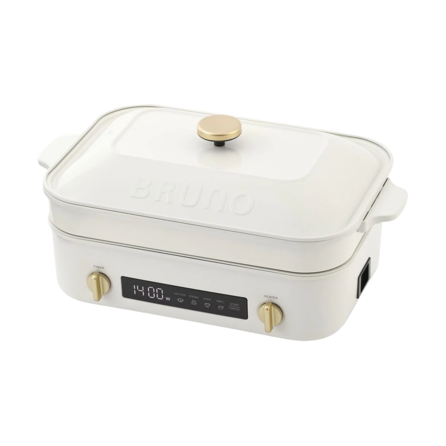 BRUNO｜Digital Hot Plate BOE123 - White [Hong Kong Licensed Product｜1 Year Warranty]