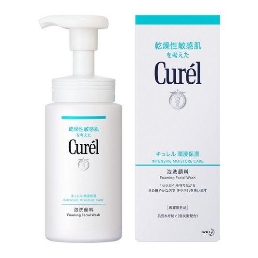 Curel｜日本 保濕泡沫潔面乳 150ml【平行進口產品】
