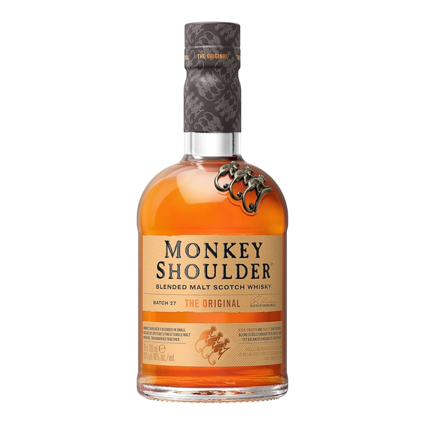 Monkey Shoulder Batch 27 Blended Malt Scotch Whisky 1L [Parallel Import]