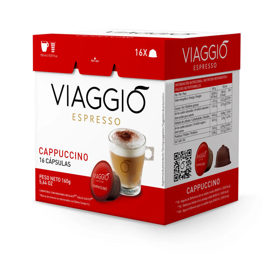 VIAGGIO Espresso | CAPPUCCINO 泡沫咖啡 16粒/盒 (Dolce Gusto適用)