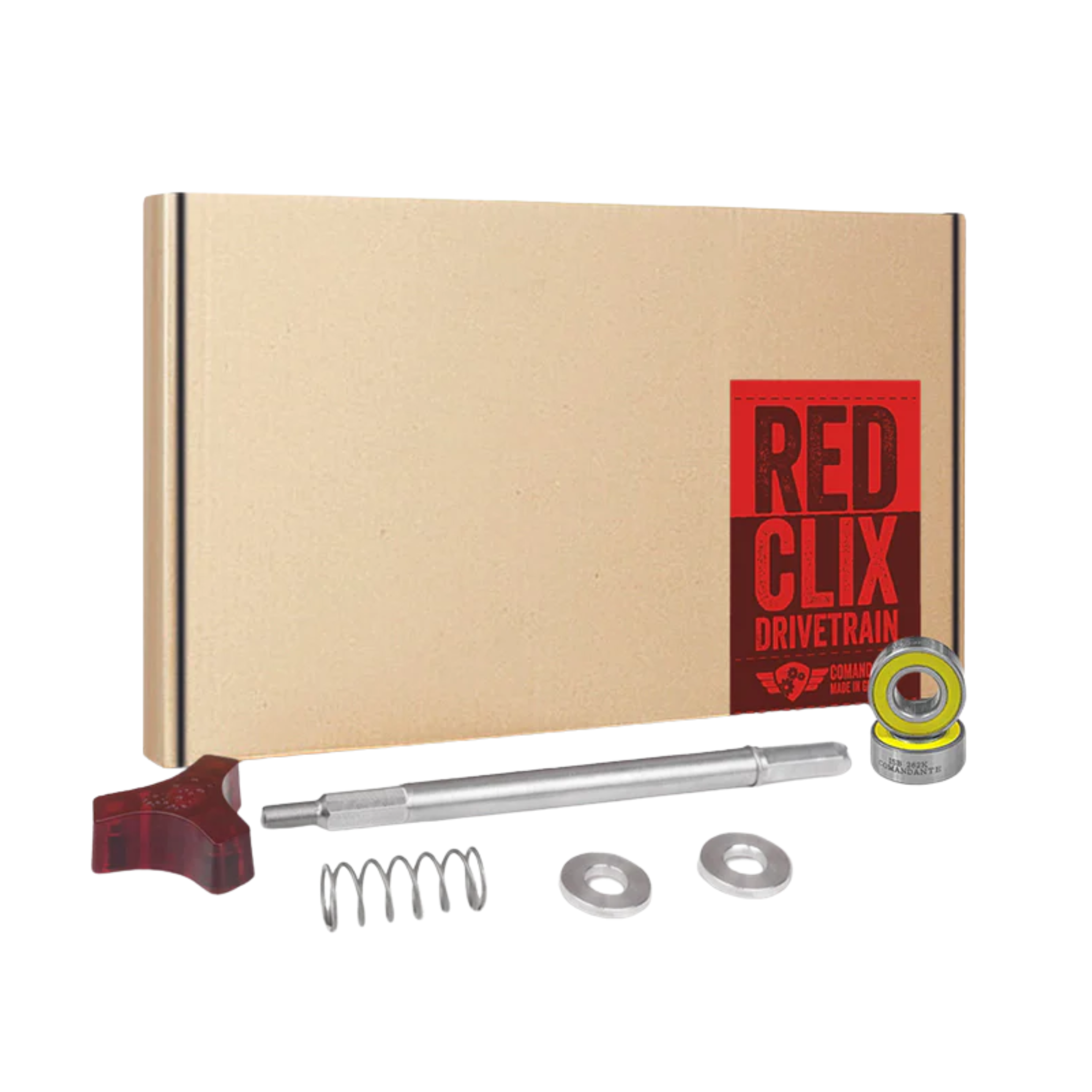 COMANDANTE | Red Clix RX35 Drivetrain Set 紅色 Clix RX35 傳動系統套件 (適用於Coma ...