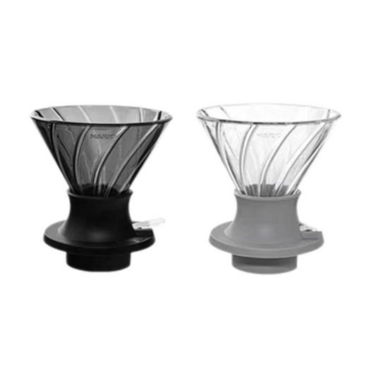 HARIO｜V60 Tritan x Switch 浸漬式手沖咖啡凹槽濾杯 聰明杯 (200ml, V60 02, 2-4杯) SSDL-02T