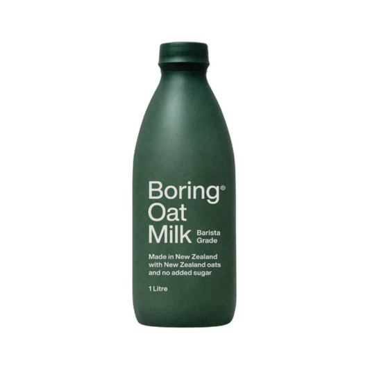 Boring｜Barista Grade Oat Milk 咖啡師燕麥奶 1L【香港行貨】紐西蘭燕麥 無添加糖｜Best Before: 05/2026