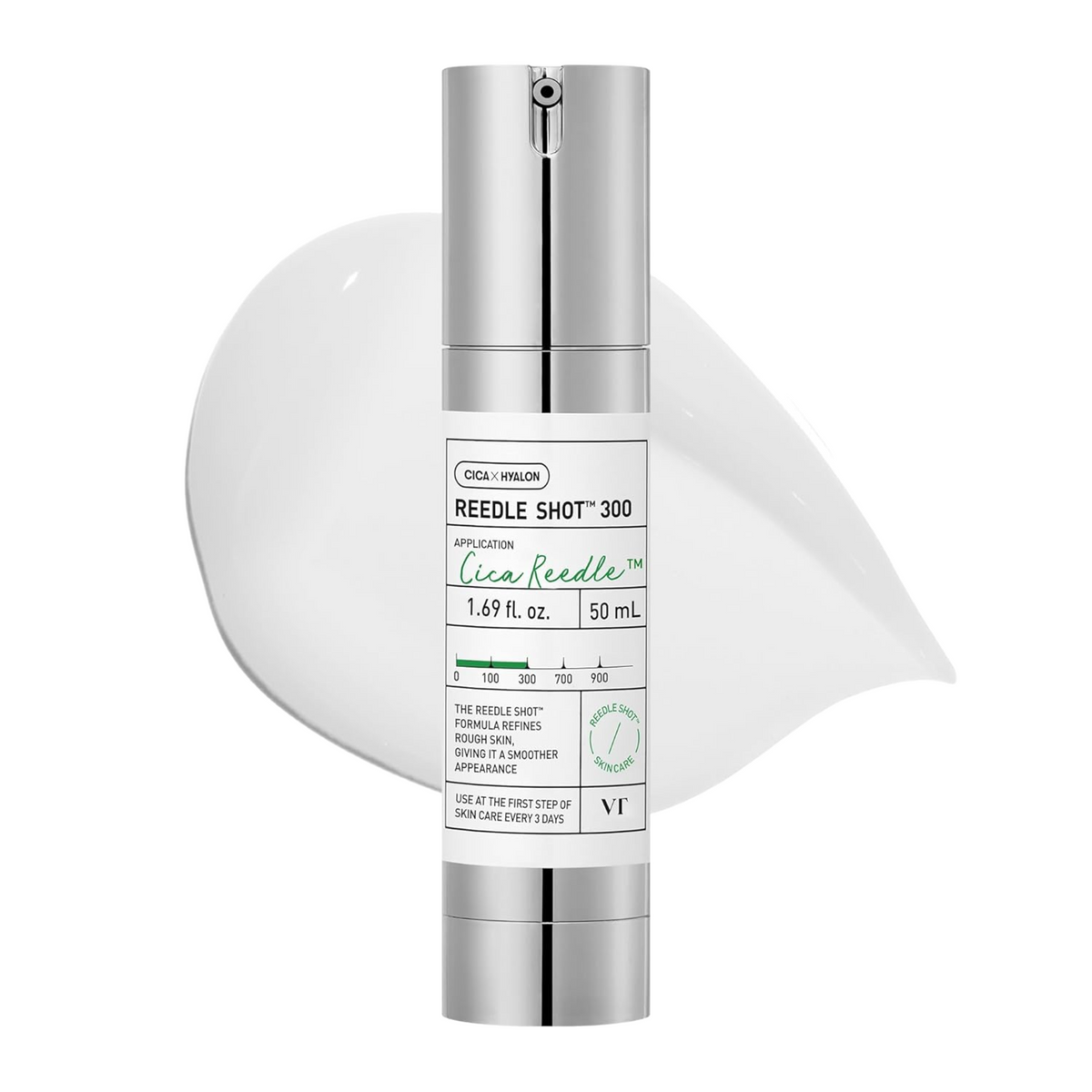 VT｜REEDLE SHOT 300 積雪草塗抹式微針300精華50ml【平行進口產品