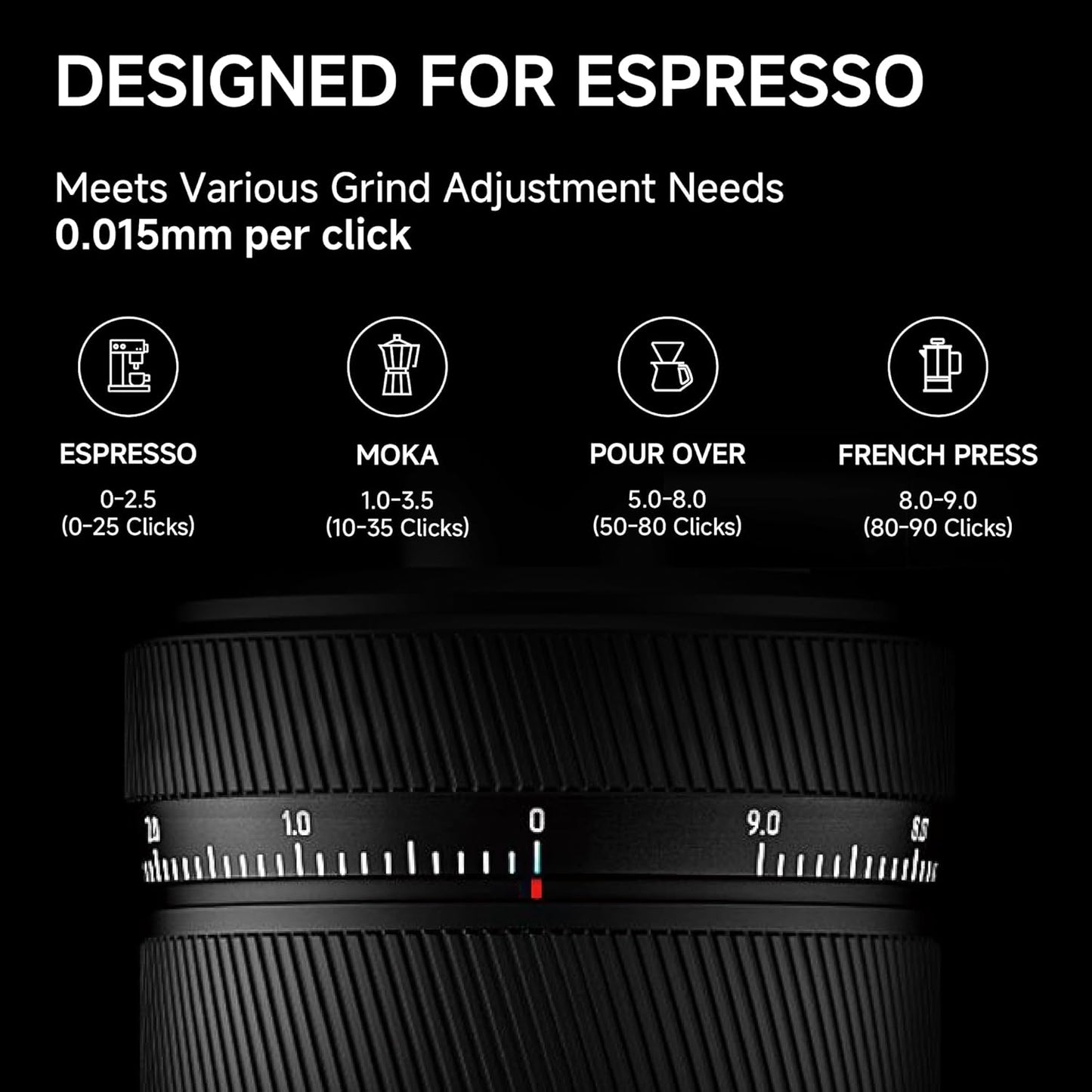 TIMEMORE 泰摩 | 栗子 S3 ESP 外調式手搖磨豆機 Coffee Grinder (高精度 每格0.015mm)【品牌授權｜香港1年保養】