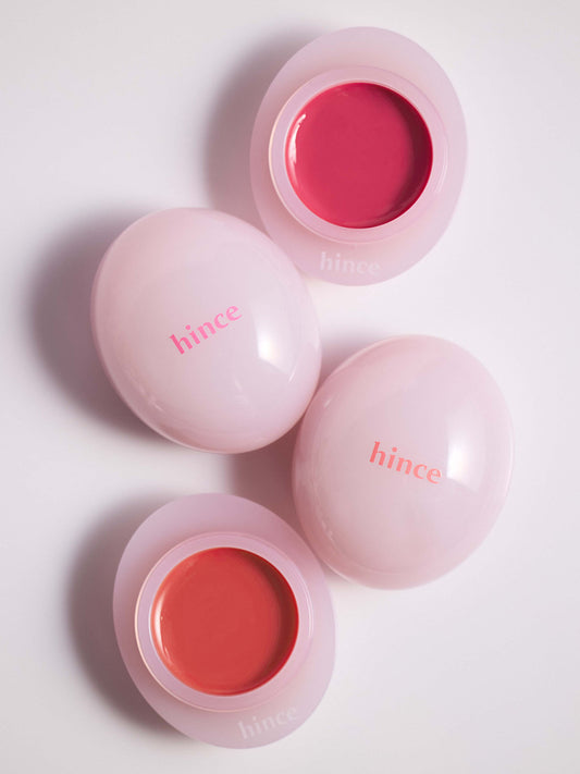 Hince｜Raw Glow Dewy Ball Lip Gloss 水盈露珠唇頰多用蜜 - 01 Raw Rose Dew/05 Hug Dew/08 Fig Rain｜腮紅、唇膏｜【平行進口產品】