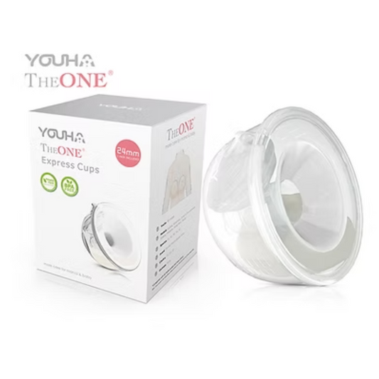 YOUHA 優合｜THE ONE Express Cups 第二代 矽膠免提集乳杯 (1對)【香港行貨】
