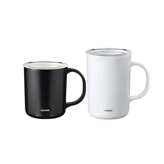 HARIO｜陶瓷塗層保溫杯 咖啡杯 350/470ml (CMG-350/CMG-470) Coffee Mug 保持咖啡的原汁原味【平行進口】