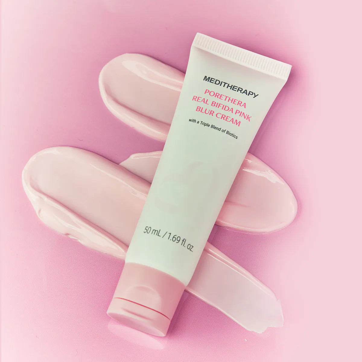 MEDITHERAPY | Green Pure Light Pink Tone-Up Cream 50ml | Naturally Brightens Complexion