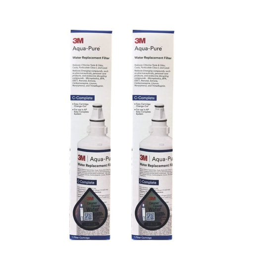3M｜「2件」【香港行貨】Aqua Pure全效型 AP Easy C-Complete 濾芯 3M家用濾水器濾 Water Filter *購買前請先留意注意事項*
