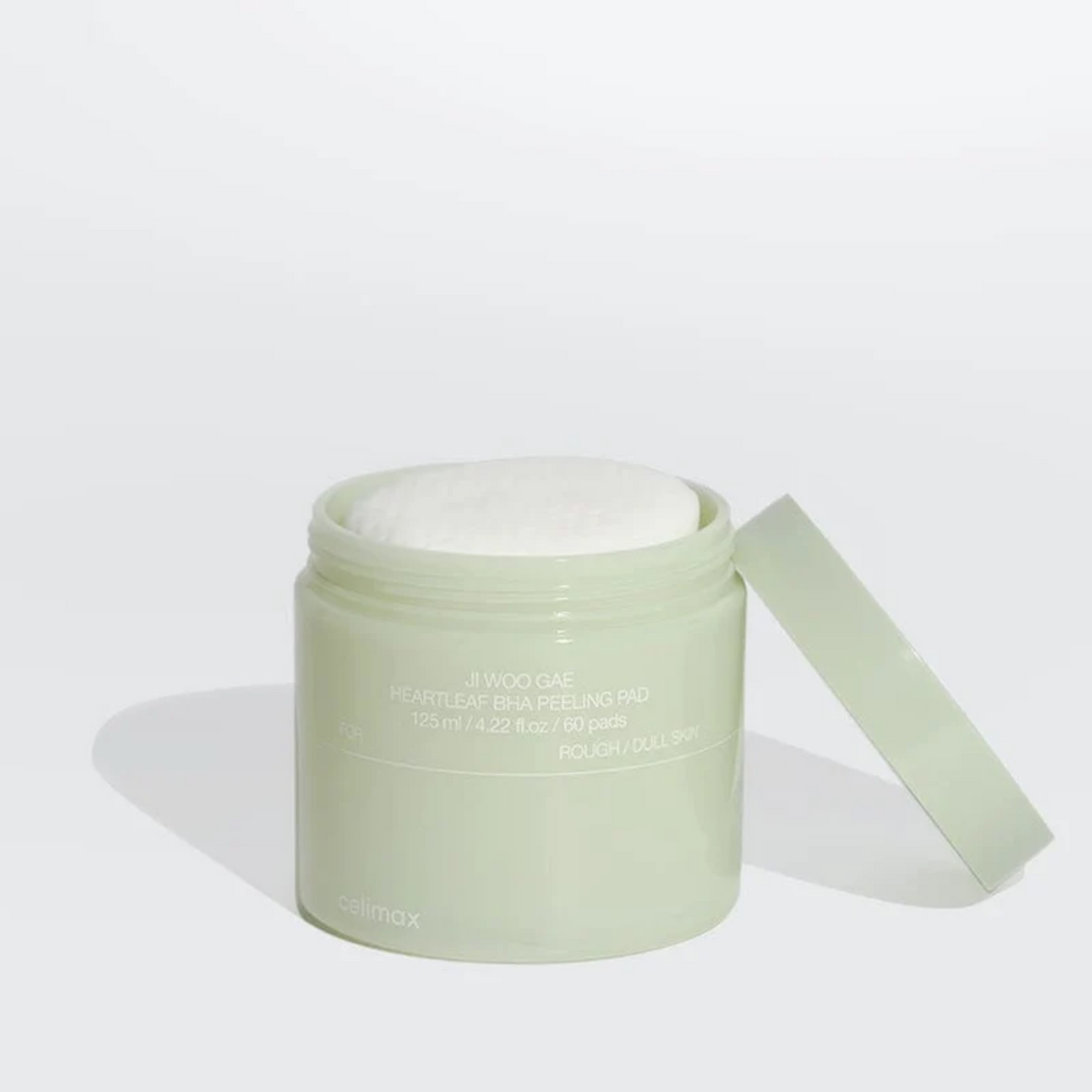 celimax｜Jiwoogae Heartleaf BHA Peeling Pad Houttuynia cordata BHA Exfoliating Toner 60pads [Parallel Imported Product]